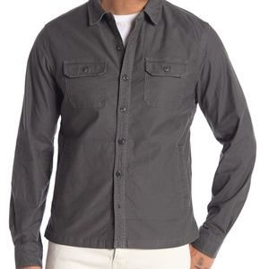 MICHAEL BASTIAN Stretch Cotton Shirt Jacket